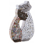 Chats en papier recyclé