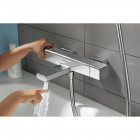 Thermostatique bain/douche ecostat e chrome