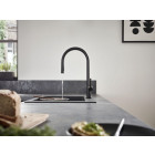 Mitigeur evier hansgrohe talis m54 210 avec douchette noir