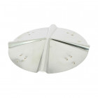 Chapeau de toit chinois inox pour tubage o153-180