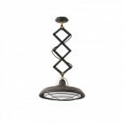 Suspension marron vieilli plec