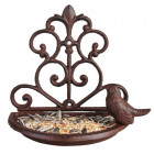 Mangeoire mural en fonte rosace