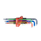 Jeu de clés mâles six pans à tête sphérique en étui ProStar - WIHA - 46555