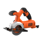 Mini scie circulaire 400 w 85 mm bes510 black and decker