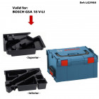 Coffret de transport L-Boxx 238 Bosch avec calage GSA 18 V-LI