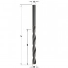 Meche helicoidale hss z=2 d=4 i=43 l=75 dr. 516.040.51