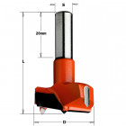 Hm-meche a faconner d=38x57 z=2+2 s=10x26 g. 317.380.12