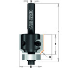 Fraise hw pour quart de rond avec cout. z2  s=6,35  d=24,8x19,5x64  r=3  dr 661.031.11