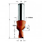 Meche a percer+frasoir hm d=8x15x57 s=10x25 gh 376.081.12