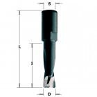 FRAISE HWM POUR MACHINES DOMINO®-FESTOOL® Z2 S=M8X1 D=8X50X90 DR 380.081.11