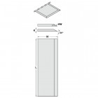 Jeu de 2 couteaux pour raboteuses portables sp  400x35x3 792.401.35 Jeu de 2 couteaux pour raboteuses portables sp  400x35x3 792.401.35