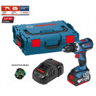 Perceuse visseuse GSR 18 V-60C + 1x5,0Ah + GAL1880CV + L-Boxx 136 + module bluetooth GCY 30-4 Bosch