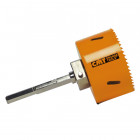 Scie cloche pour acier/aluminium hss h=38 d=43 dr 551-043 *meche de elargessiment non comprise*