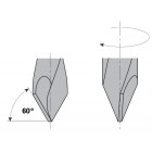 Meche trou-debouchant hm d=4x30x70 s=10x26 dr 314.040.11