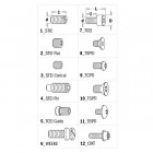 VIS TSPEI M5X18  CILINDRIQUE  UNI-5925 990.063.00