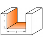 Fraise à coupe droite pour charnières  hw z2  s=8   d=24x11x38   dr 902.240.11