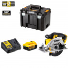 Coffret DCS391M1 scie Circulaire DCS391 + 1 x 4,0 Ah + chargeur DCB115 + TSTAK VI Dewalt