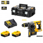 Coffret DCH273M2T perfo-burineur SDS-plus + 2 x 4,0 Ah + chargeur + TSTAK II DeWalt