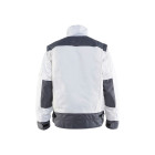 Veste hiver peintre Blanc/Gris clair 48651900 - Taille au choix