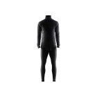 Haut de sous-vêtements col camionneur retardant flamme Noir 48981725 - Taille au choix