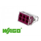 100 connecteurs wago 6 entrées (violet)