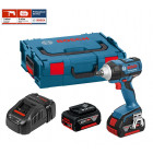 Coffret boulonneuse GDS 18 V-EC 250 + 2 x 5,0 Ah + chargeur + L-Boxx 136 Bosch