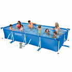 Piscine tubulaire rectangulaire 4,50 x 2,20 x 0,84 m intex