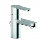 Mitigeur de lavabo laiton chrome serie genf avec vidage