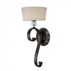 Applique madison, bronze, 1 ampoule