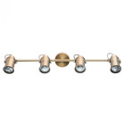 Spot laiton industrial 4 ampoules 15 cm