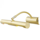 Spot doré techno 2 ampoules 19 cm