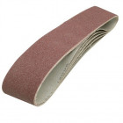 Lot de 3 bandes abrasives SCHEPPACH 686x50mm Grain120 88002726