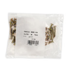 50 vis 4.8 x 40mm support bois et 4 capuchons pour clin bayha®