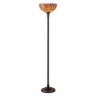 Lampadaire josette, verre et résine