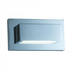 Applique led wall, en chrome et polycarbonate