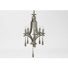 Lustre vieilli en fer héritage