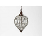 Suspension fer et acrylique julia
