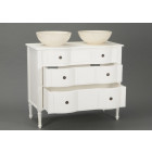 Meuble salle de bain double agathe