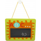 Plaque de porte pour enfant abc