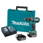 Coffret DHP480RFE perceuse visseuse à percussion DHP480Z  + 2 x 3,0 Ah + chargeur + coffret Makita