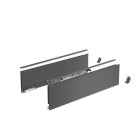 Profilé latéral de tiroir AvanTech YOU, hauteur 139 mm x NL 450 mm, Anthracite, gauche et droite - HETTICH - 9353434