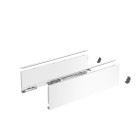Profilé latéral de tiroir AvanTech YOU, hauteur 139 mm x NL 450 mm, Blanc, gauche et droite - HETTICH - 9353396
