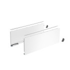 Profilé latéral de tiroir AvanTech YOU, hauteur 187 mm x NL 500 mm, Blanc, gauche et droite - HETTICH - 9353406