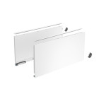 Profilé latéral de tiroir AvanTech YOU, hauteur 251 mm x NL 500 mm, Blanc, gauche et droite - HETTICH - 9353413