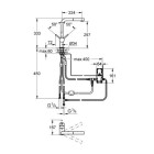 Grohe minta touch mitigeur évier tactile mousseur extractible 31360000 (import allemagne)