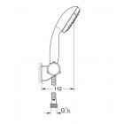 GROHE New Tempesta 100 Set de douche avec douchette 2 Jets 2760100E (Import Allemagne)