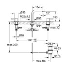 GROHE Essence- Mélangeur lavabo 3 trous 20296000 (Import Allemagne)