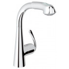 Grohe 32555000 zedra mitigeur monocommande monotrou avec mousseur extractible et limiteur de débit ajustable