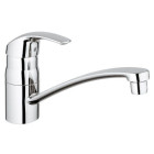 Grohe 33281001 eurosmart robinet mitigeur pour évier diamètre nominal 15 mm dn 15 chrome import allemagne