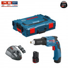 Visseuse plaquiste GTB 12V-11 + 2 x 2,0 Ah + GAL1230CV + L-Boxx 102 Bosch